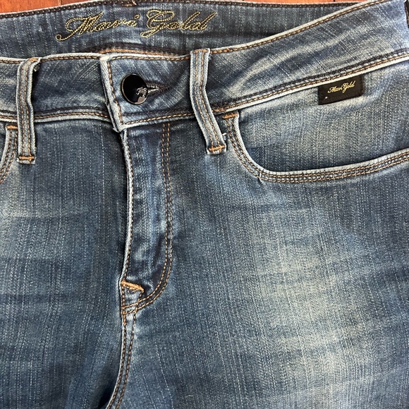 Mavi Alexa Blue Denim Skinny Jeans Size 27/32 - Picture 2 of 7